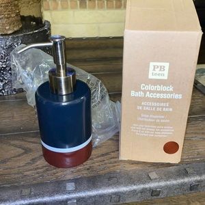 New soap dispenser  from Pottery Barn Teen
